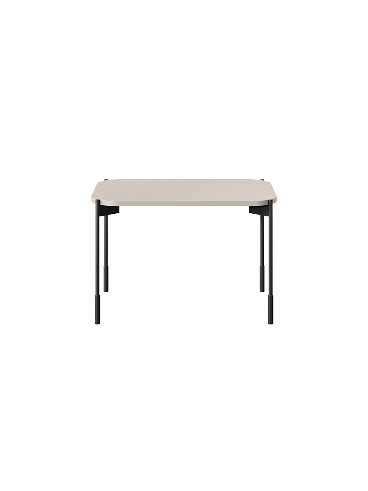 konferenční stolek prostokatny Sonatia 60 cm - kašmír - bok