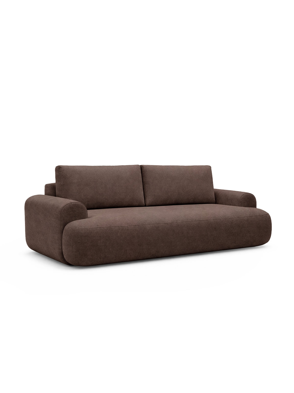 Pohovka Lotulis hnědý samet Vibe 26 třímístná moderní design