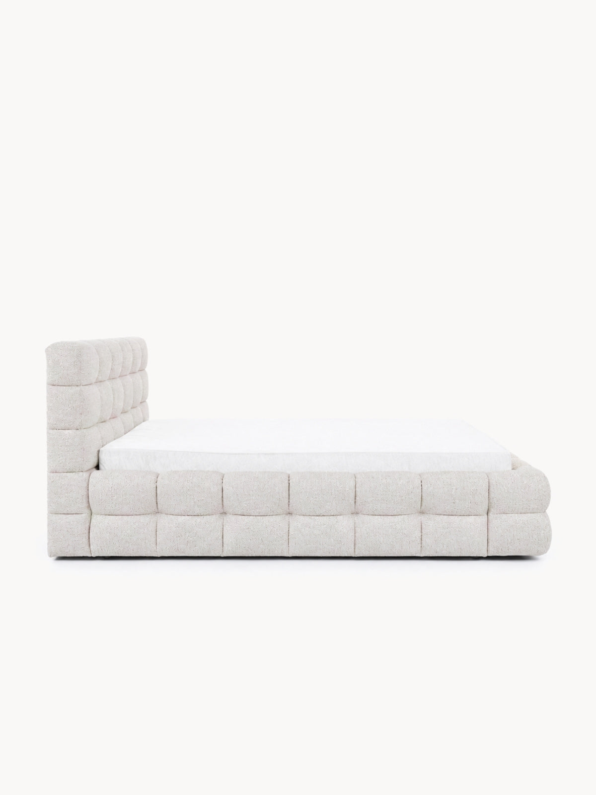 Postel pro ložnice Bellmora 160x200 - béžová boucle Raven 22
