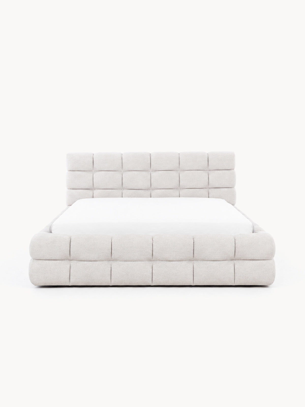 Postel pro ložnice Bellmora 180x200 - béžová boucle Raven 22
