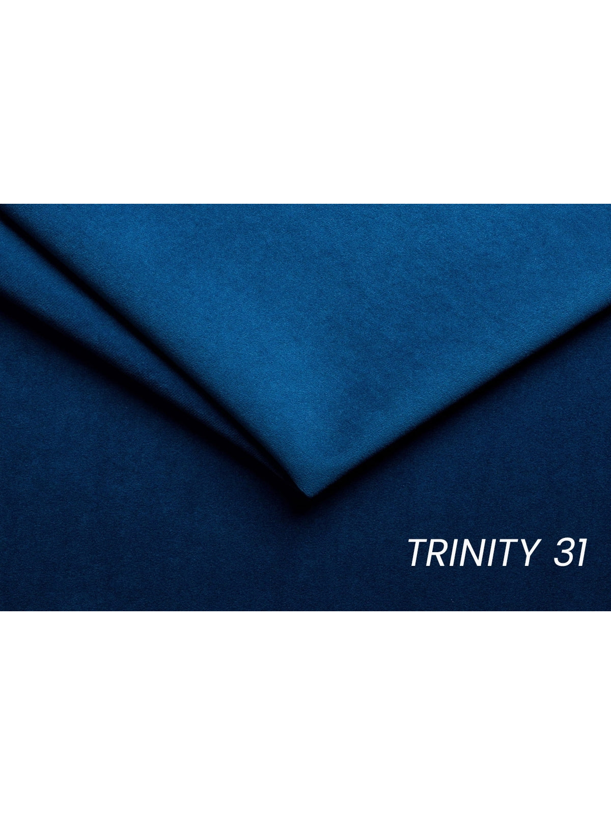Rohová sedací souprava rozkládací Laksaro levá - modrá samet Trinity 31