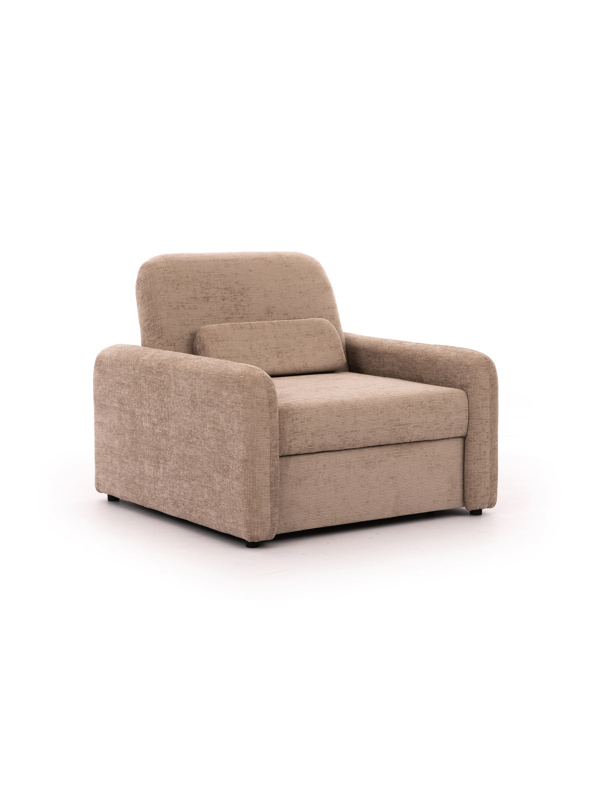 Sofa Masilio s funkcí spaní v béžové barvě s nastavitelným opěradlem