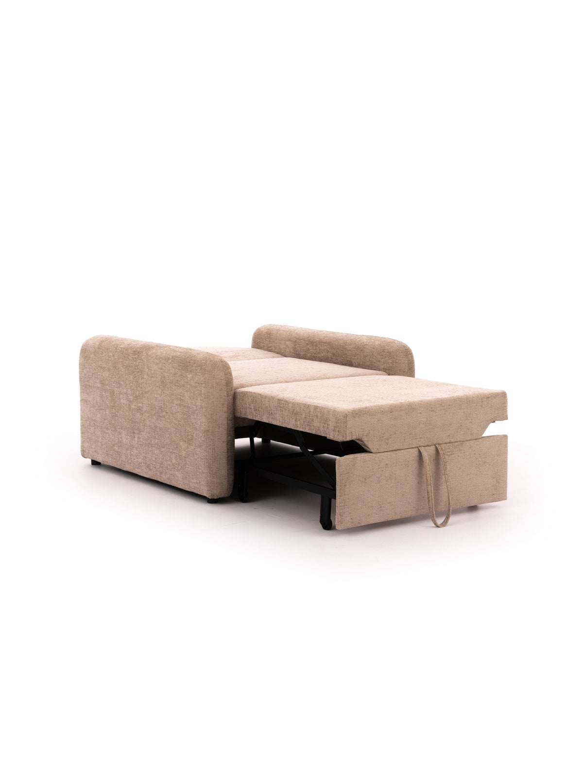 Rozkládací pohovka Masilio s látkovým čalouněním, moderní design
