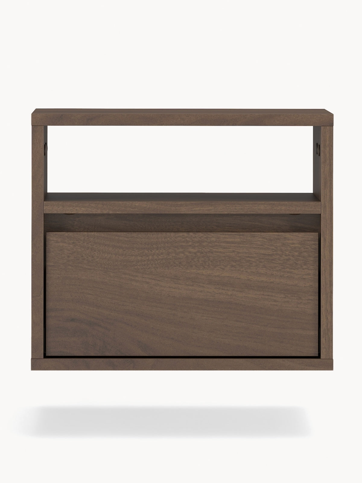 Noční stolek Zolia 40 cm z szuflada závěsná - ořech elegant