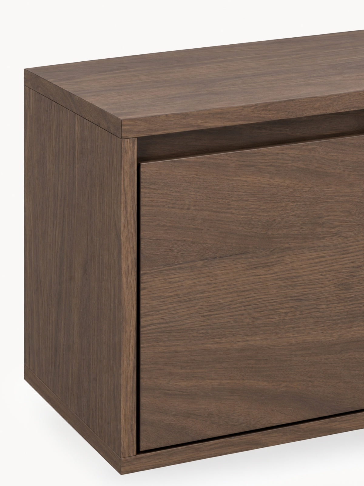 skříňka RTV čtyřdveřová Zolia 180 cm závěsná - ořech elegant