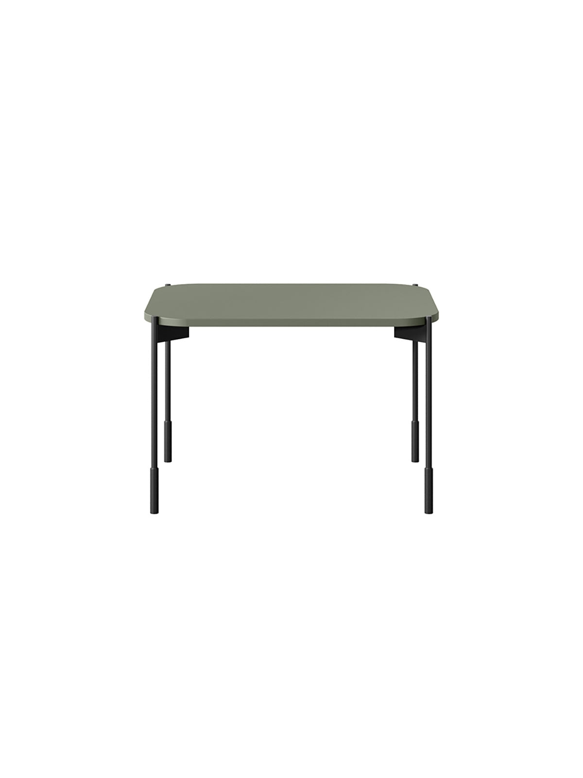 konferenční stolek prostokatny Sonatia 60 cm - Oliva - bok