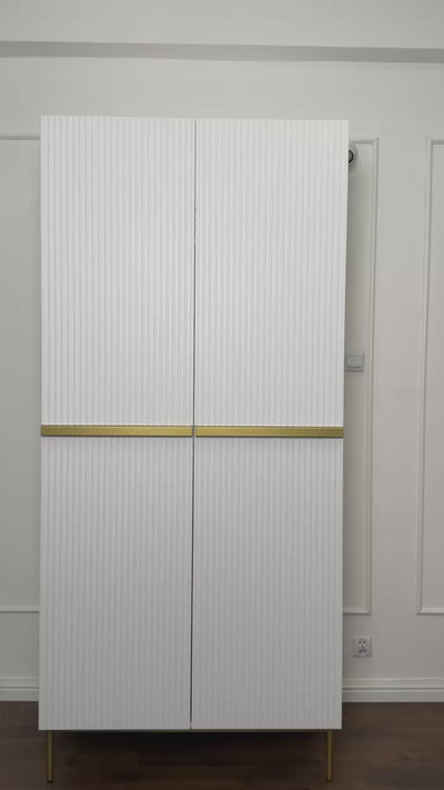 Szafa Nicole 100 cm z drążkiem- czarny mat / czarne uchwyty