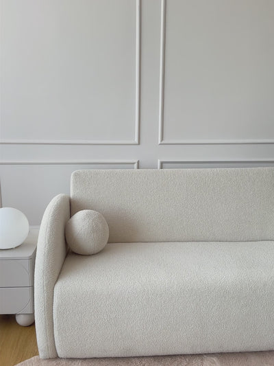 Sofa rozkładana Nubi dwuosobowa 120 cm z pojemnikiem