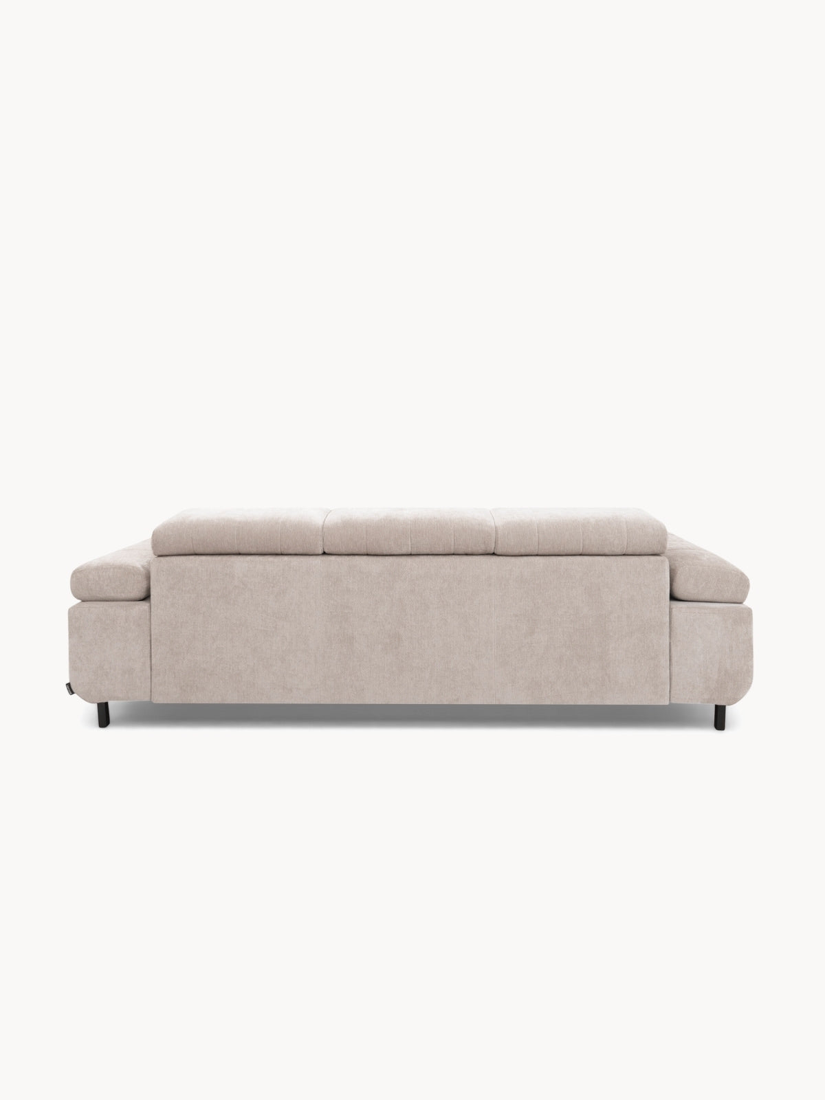 Pohovka třímístná Tyrion rozkládací - béžová šenil Vibe 08