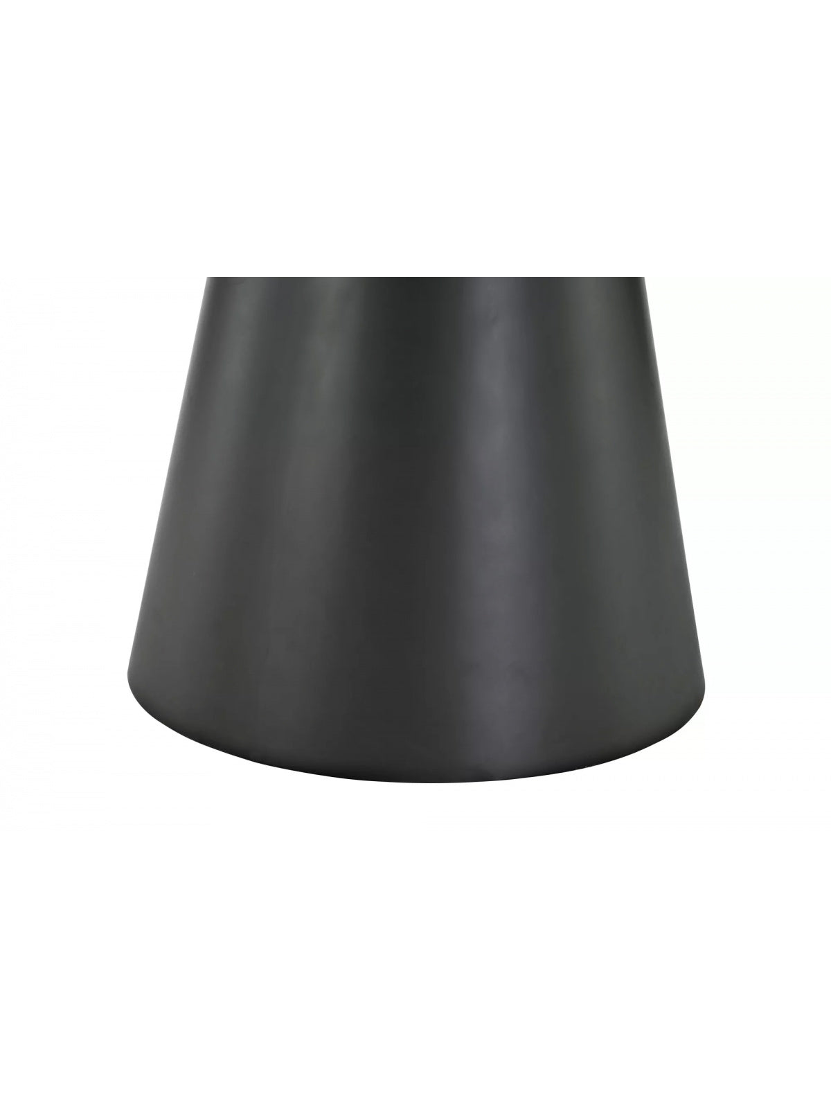 Černá noha stolu Lureno z MDF s moderním designem
