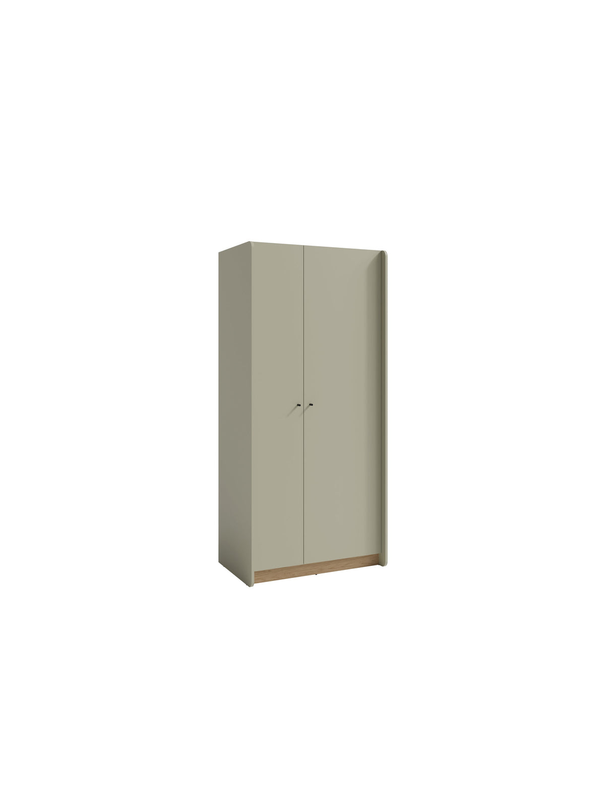 Skříň Fiorenza 90 cm v barvě eukalyptus s frontem dub baltic dune, se 2 dveřmi