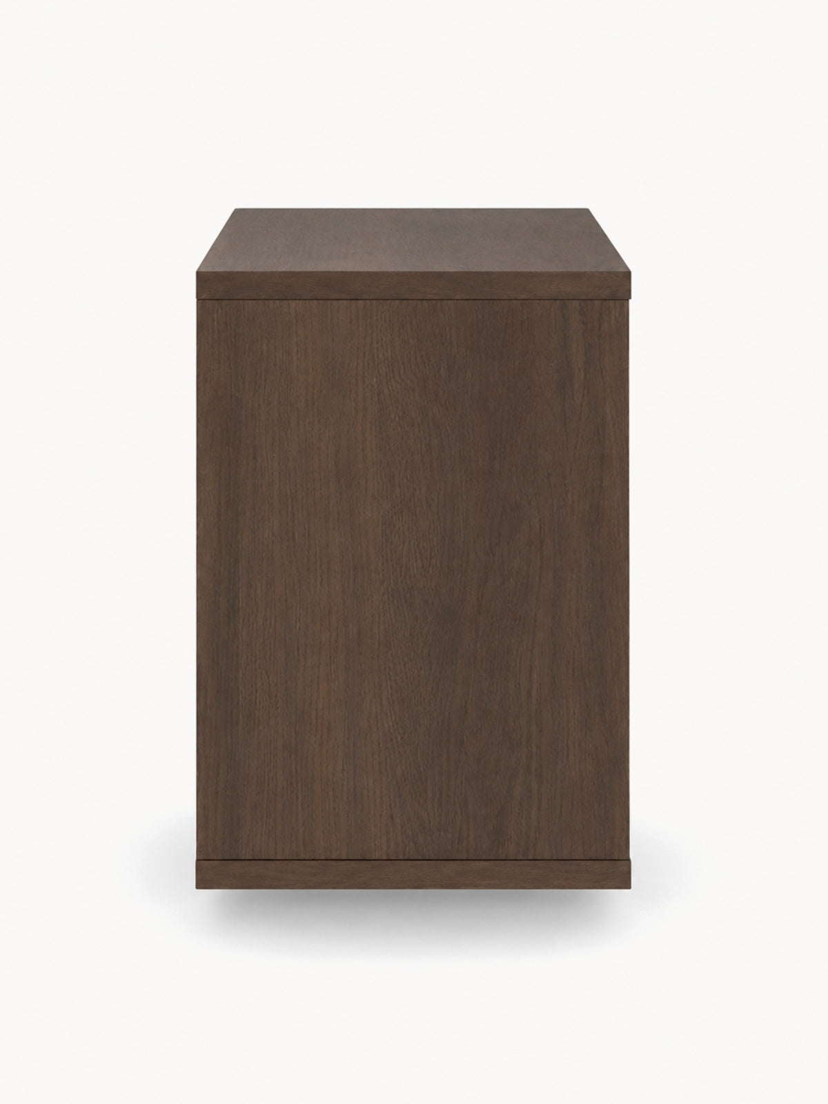 Noční stolek Zolia 40 cm z szuflada závěsná - ořech elegant
