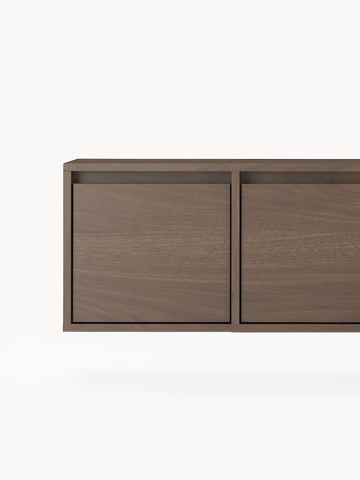 skříňka RTV čtyřdveřová Zolia 180 cm závěsná - ořech elegant